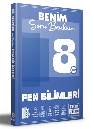 Resim 8.Sınıf BENİM SORU BANKAM FEN BİLİMLERİ