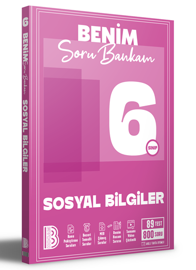 resm 6.Sınıf BENİM SORU BANKAM SOSYAL BİLGİLER