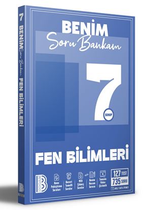 Resim 7.Sınıf BENİM SORU BANKAM FEN BİLİMLERİ