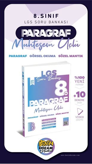 resm 8.Sınıf MUHTEŞEM ÜÇLÜ PARAGRAF SORU BANKASI